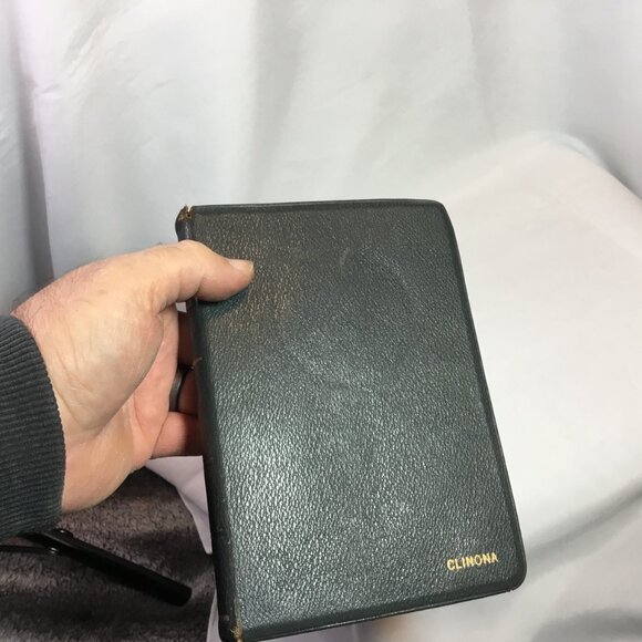 Cambridge Holy Bible Concordance Morocco Black Leather Vintage Not Red Letter - Picture 6 of 15